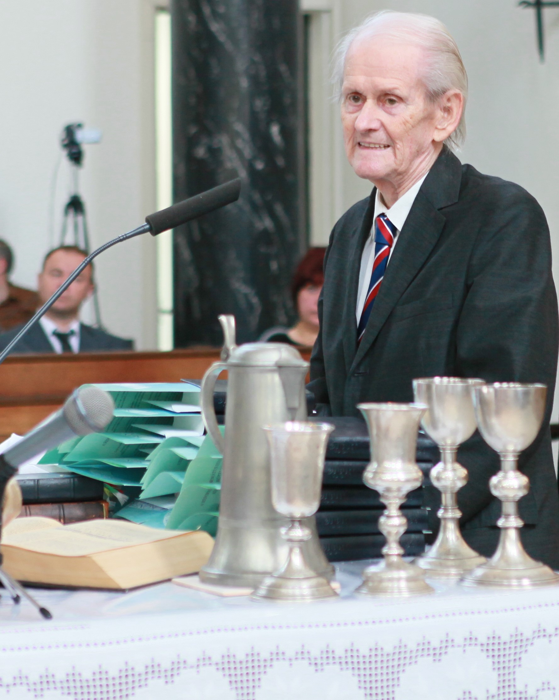 Barátossy Jenő, a gyülekezet örökös tiszteletbeli főgondnoka